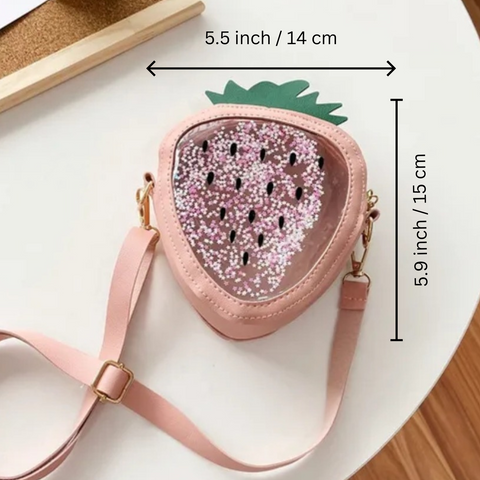 Strawberry Mini Crossbody Bag / purse gift / present for girls