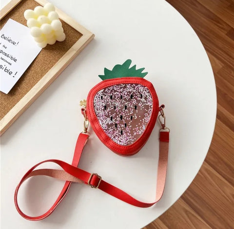 Strawberry Mini Crossbody Bag / purse gift / present for girls