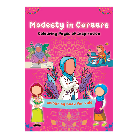 Modesty in Careers - Colouring Book -  Best Gift for Girls