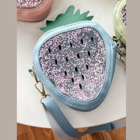 Strawberry Mini Crossbody Bag / purse gift / present for girls